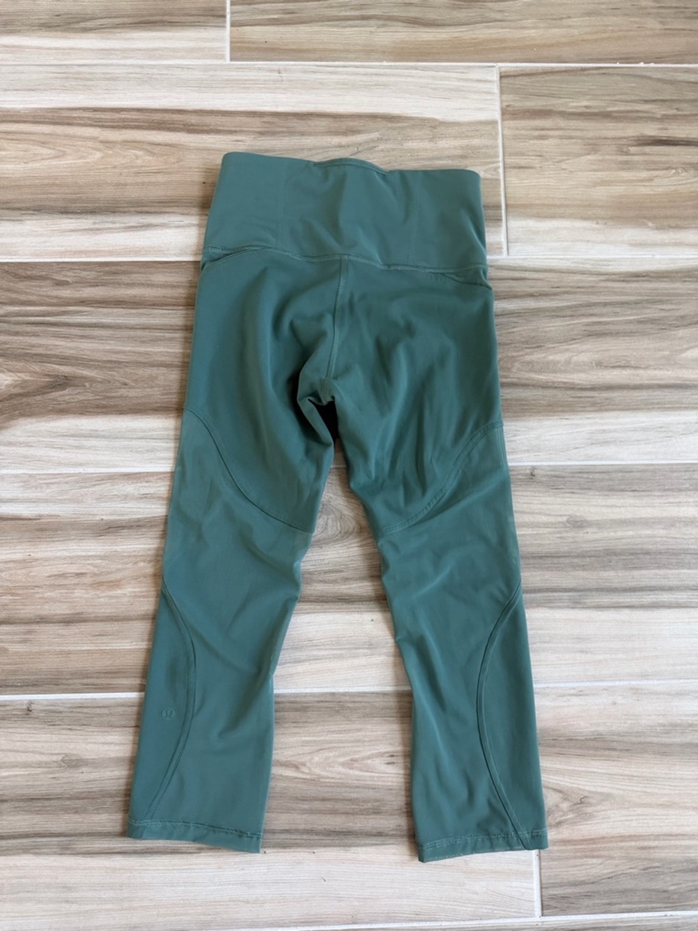 lululemon athletica High-Rise Cropped Leggings in Slate Green - Picture 5 of 5